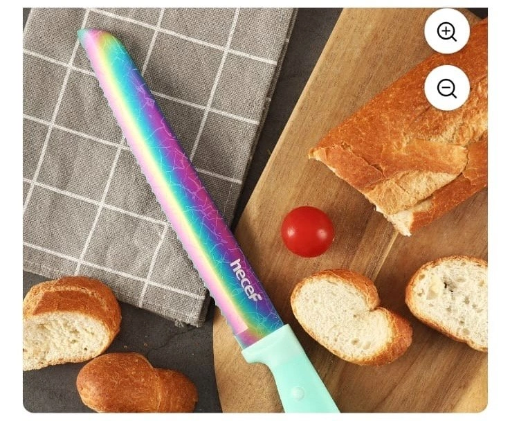 Rainbow Kitchen Knife Set - Sealed - photo 5