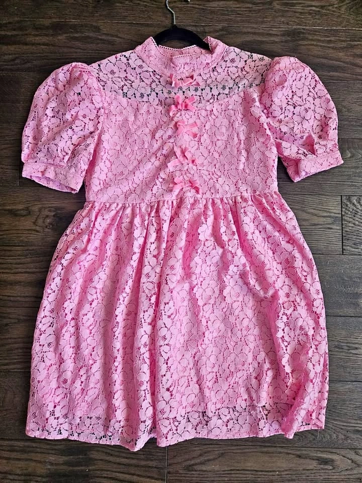 Premium Lace Short Dress