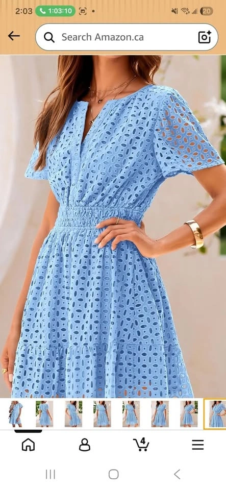 Women's Cute Lace Summer Dress - photo 3