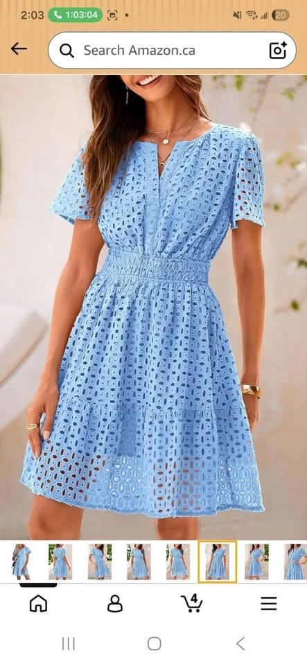 Women's Cute Lace Summer Dress - photo 5