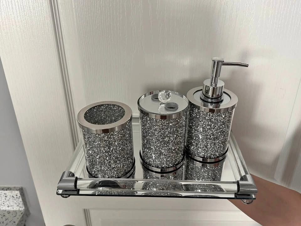 4- Piece Bathroom Accessory Set