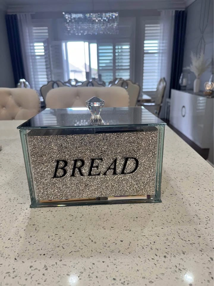 Glittery Bread box