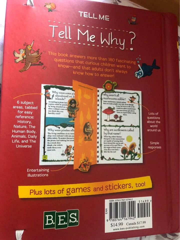 ⚽️ Tell Me Why? Kids Fact Book - photo 2