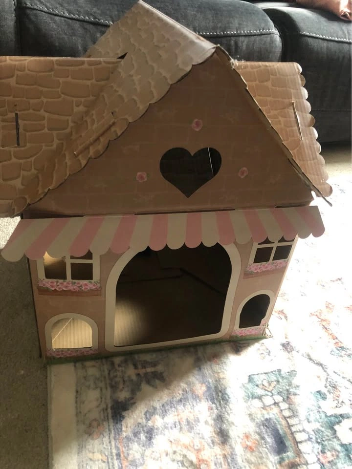 ⚽️ Cat Cardboard House So Cute!!! - photo 2