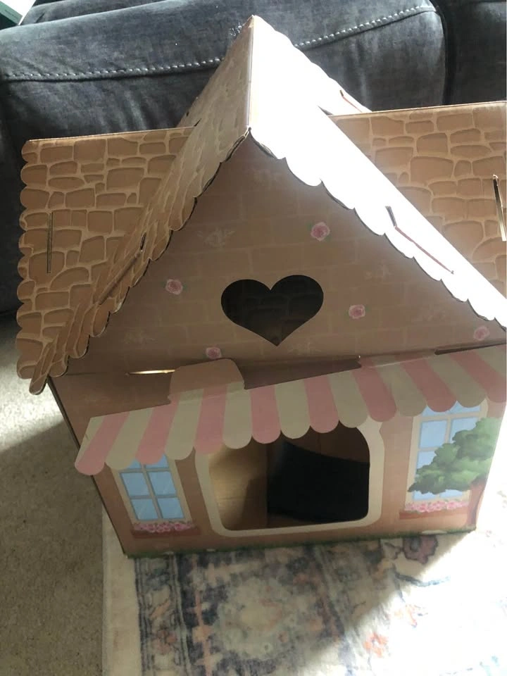 ⚽️ Cat Cardboard House So Cute!!! - photo 4