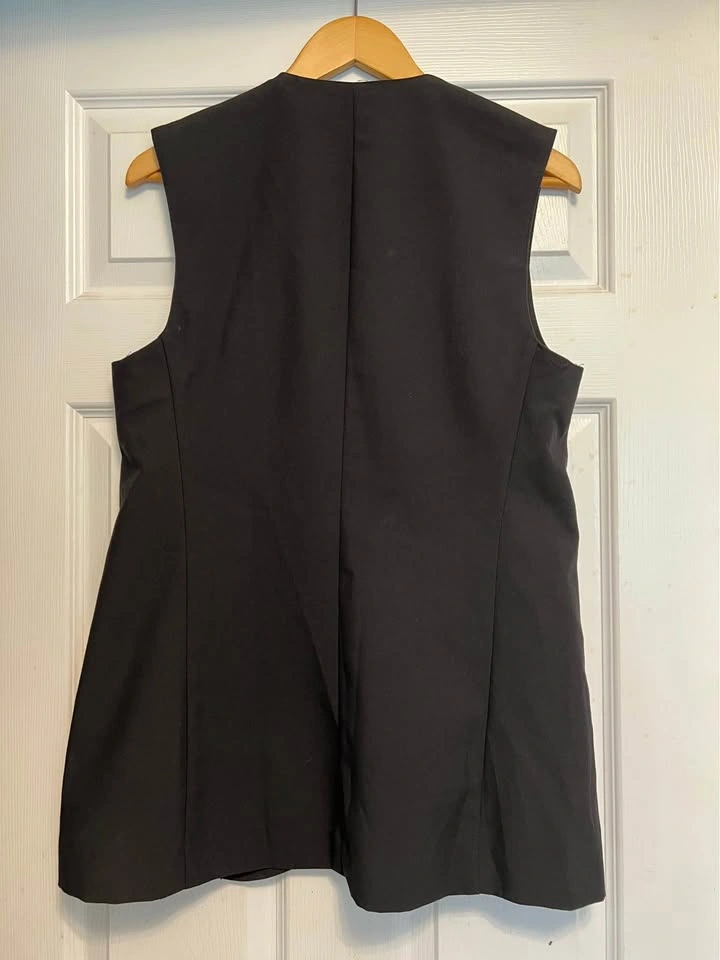 ⚽ Black Vest without Collar - photo 2
