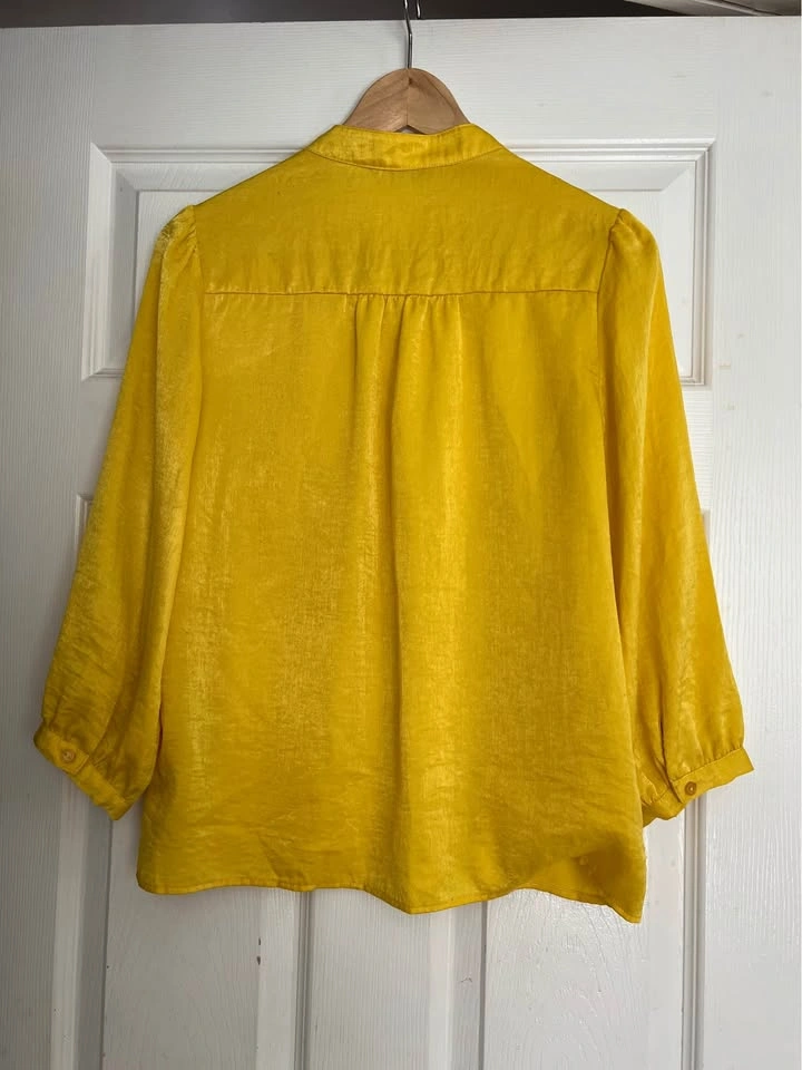 ⚽ Long sleeve Yellow blouse - photo 2