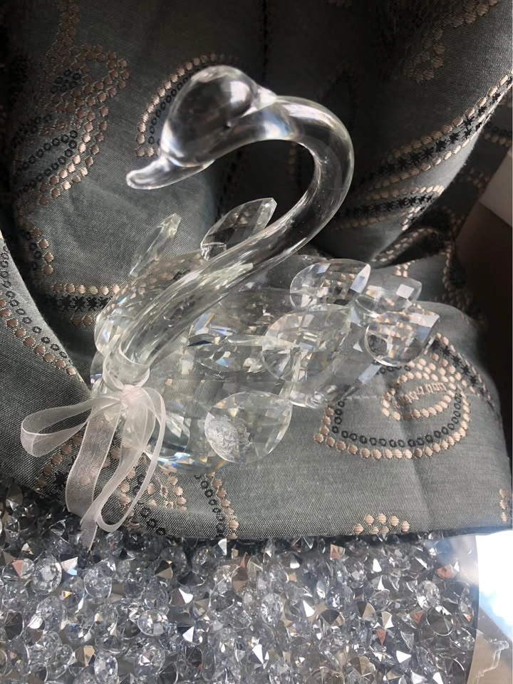 ⚽️ Crystal Swan Ornament - photo 3