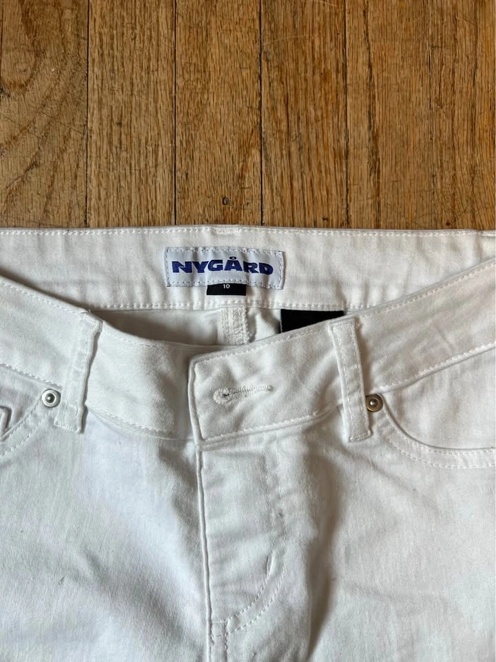 ⚽ White Denim Pants - photo 2