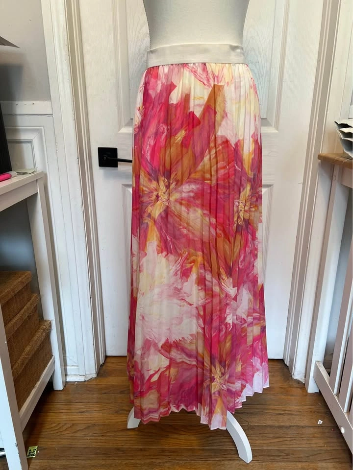 ⚽ Floral Pleated Skirt - photo 2