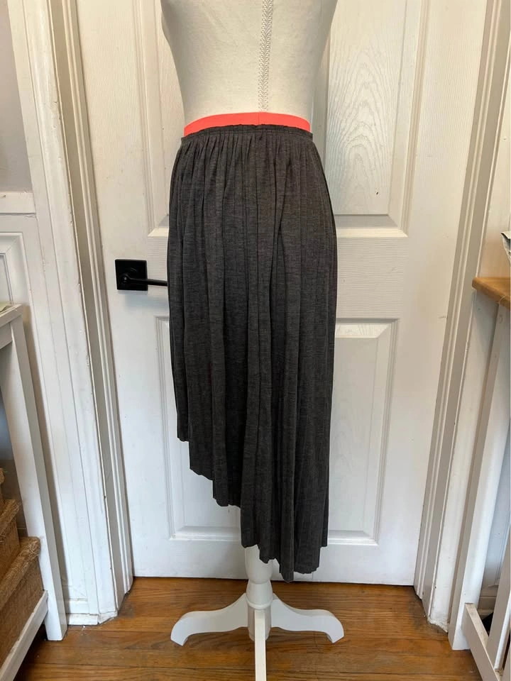 ⚽ Charcoal gray Pleated Skirt - photo 2