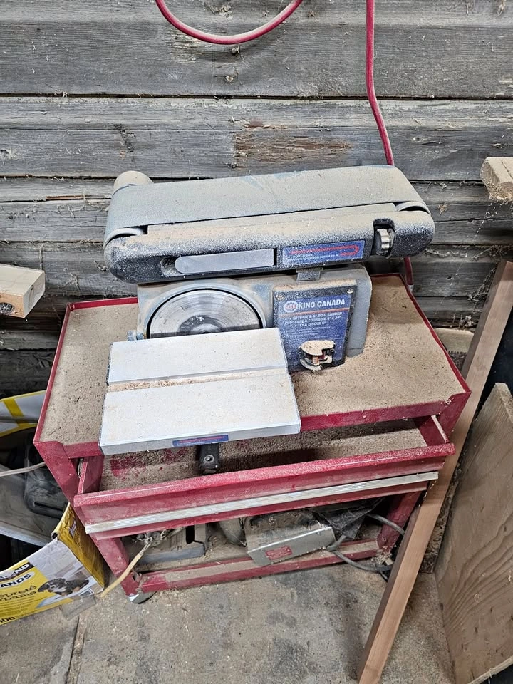 King Canada 4x36 Belt 6in Disc Sander