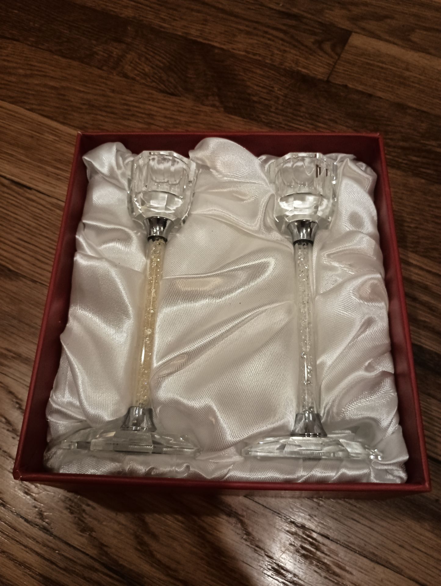 Crystal Candlestick Holders - photo 3