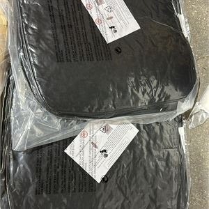 Outdoor Chair Cushions Set of 2 Black - photo 4