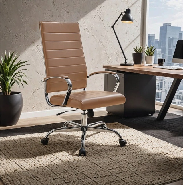 Mulkey High-Back Leather Executive Office Chair - photo 2