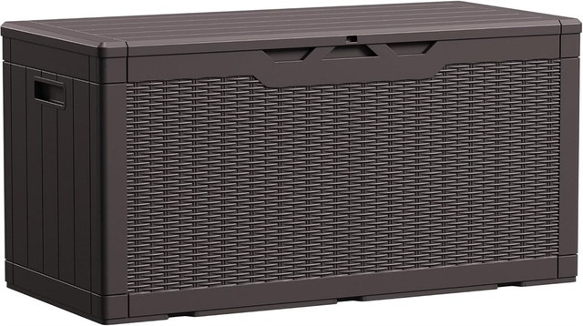 Devoko 100 Gallon Waterproof Large Resin Deck Box