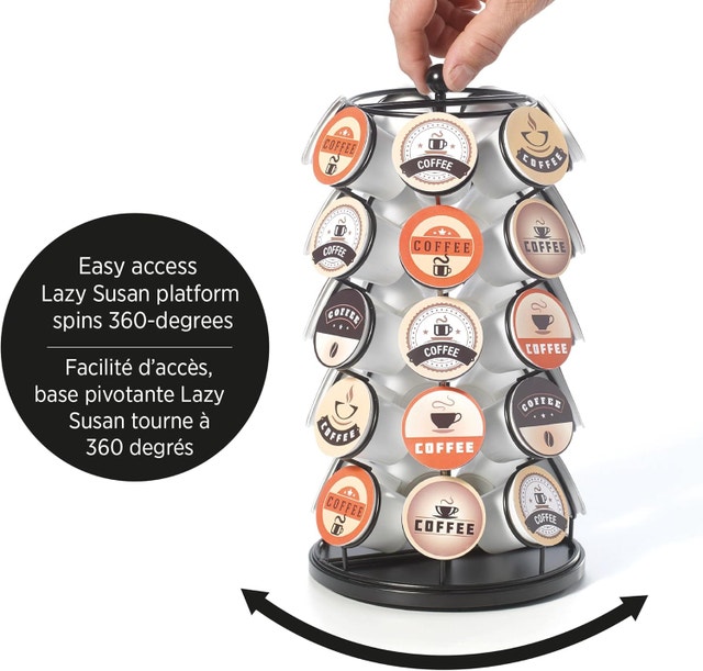 Starfrit Coffee Pod Capsule Carousel - Holds up to 35 K-Cup - photo 3