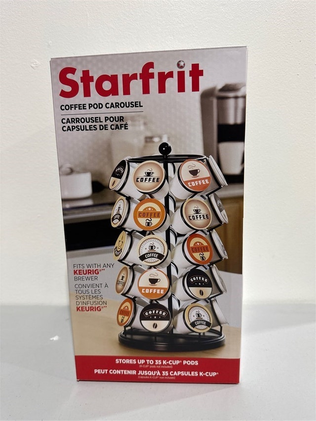 Starfrit Coffee Pod Capsule Carousel - Holds up to 35 K-Cup - photo 5