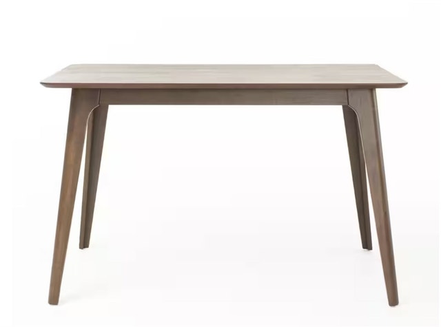 Gideon Natural Walnut Dining Table, 29.50 in. deep x 47.20 in. - photo 4