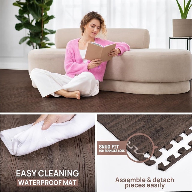 43 Sq ft Yes4All EVA Interlocking Mats, Puzzle Floor Tiles - photo 4