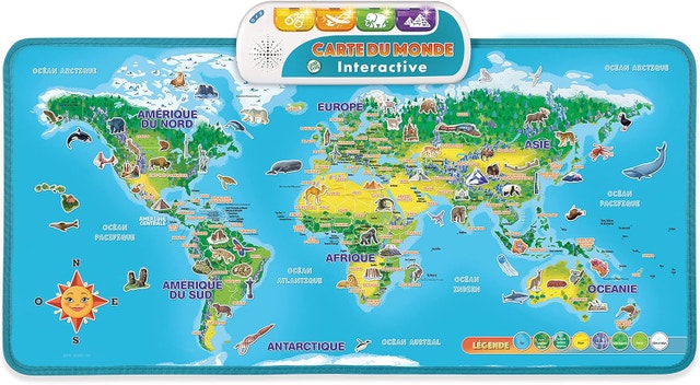 LeapFrog Touch & Learn World Map (French Version) - photo 3