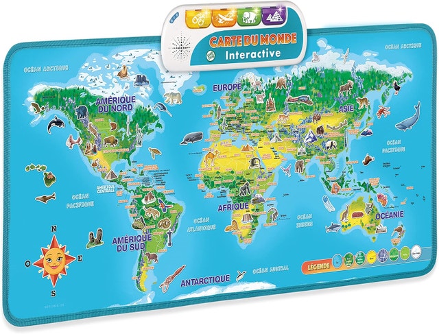 LeapFrog Touch & Learn World Map (French Version) - photo 4