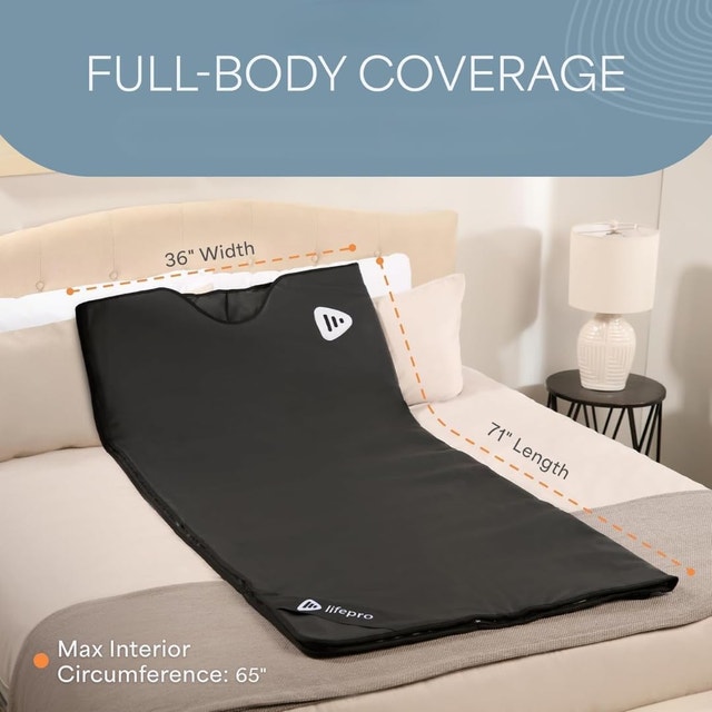 LifePro Infrared Sauna Blanket - Portable Infrared Sauna - photo 4