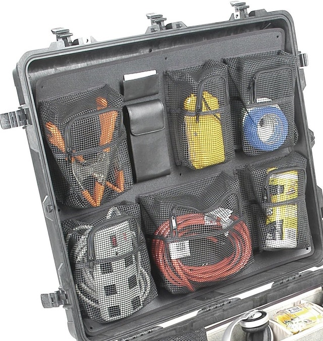 Pelican 1699 Lid Organizer for 1690 Case (Black)