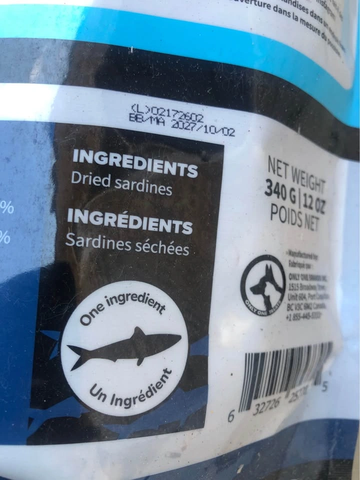 ⚽️ Pet Treats Dried Sardines full bag - photo 2