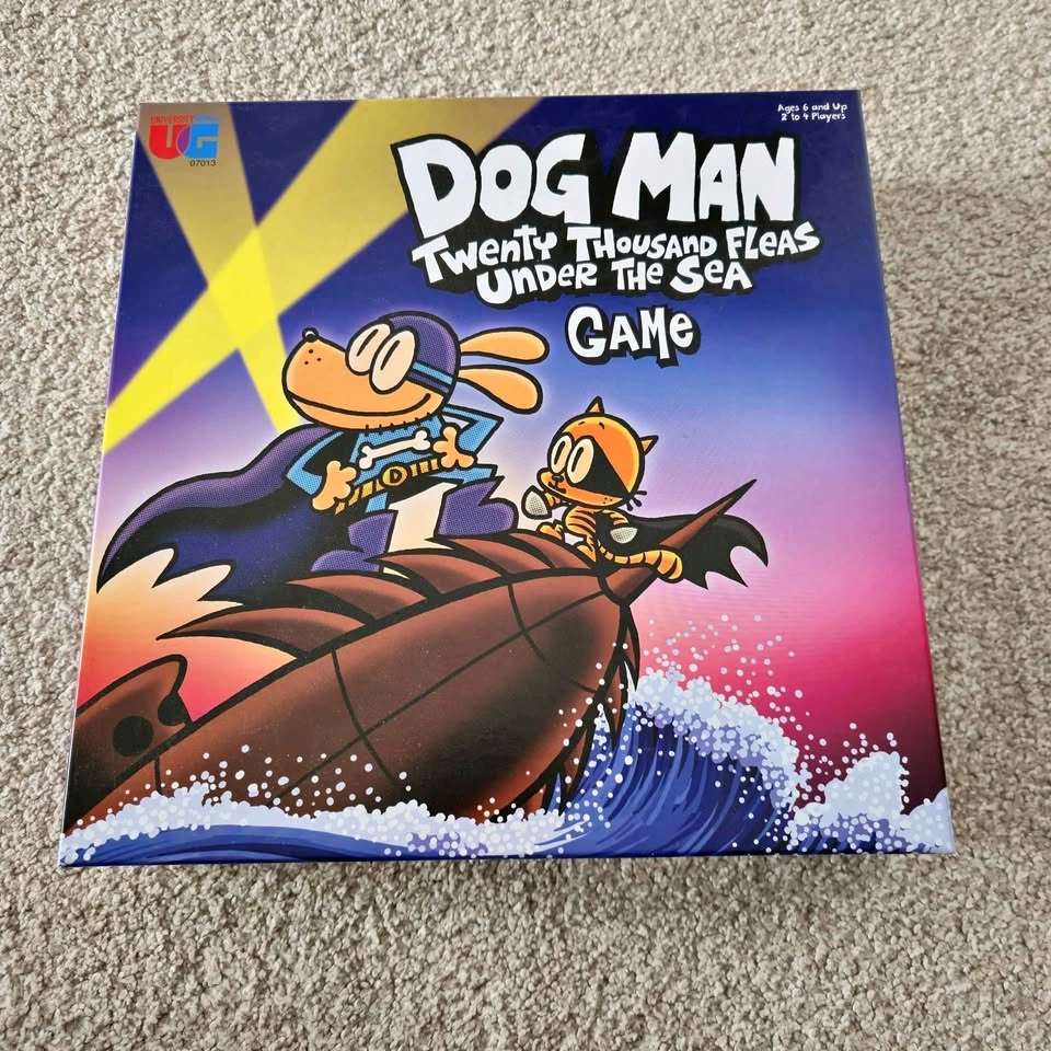 Dog Man Kids Board Game