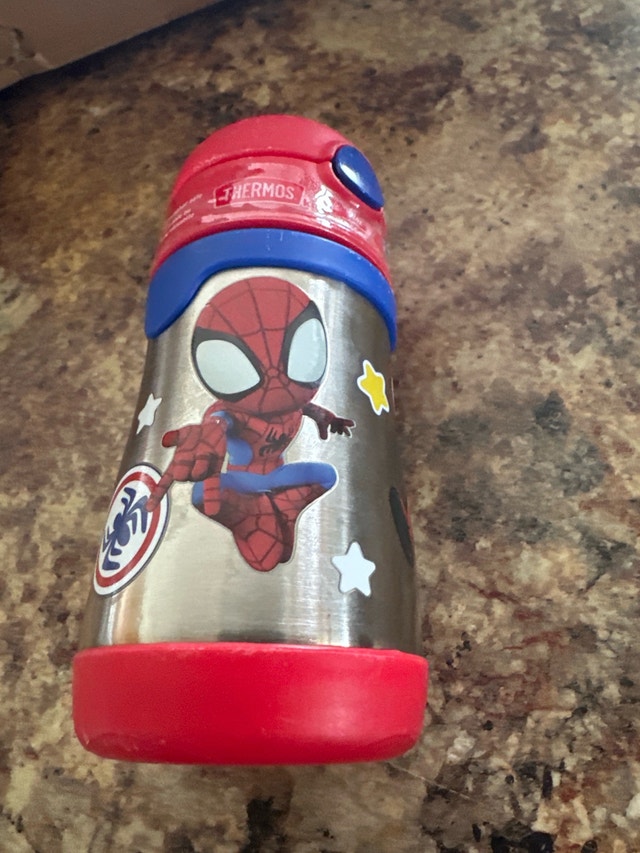Spider-Man Funtainer Thermos for cold liquids