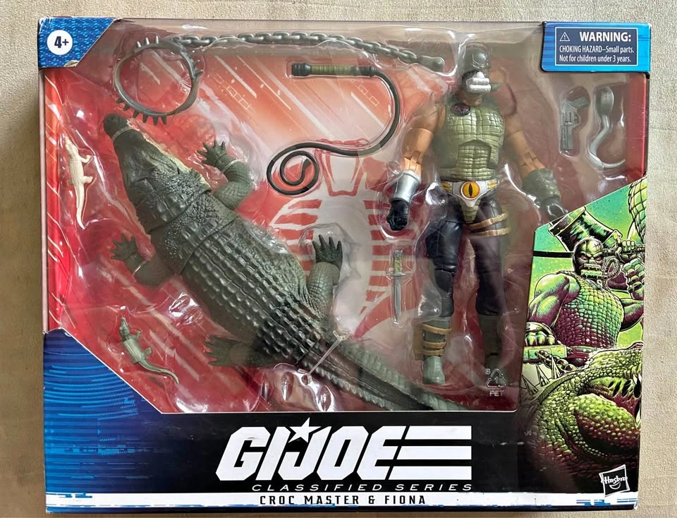 G.I. Joe Classified Series Croc Master & Fiona action figure set