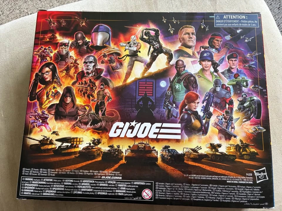 G.I. Joe Classified Series Croc Master & Fiona action figure set - photo 2