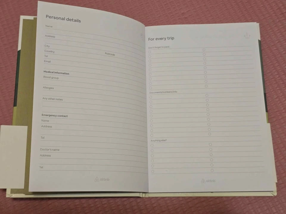 Airbnb Go Discover Travel Journal - photo 3