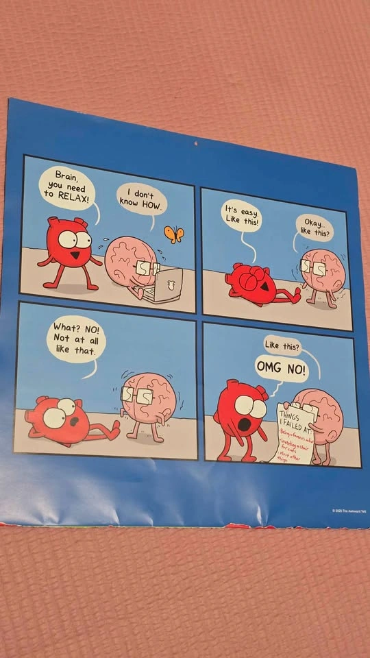 The Awkward Yeti Heart and Brain Posters - photo 5