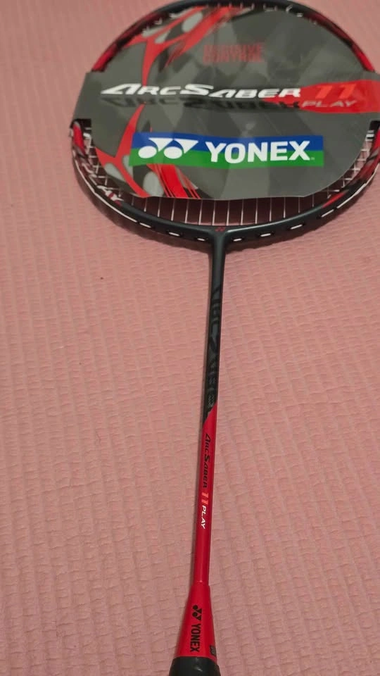 Yonex ArcSaber 11 Play Badminton Racket, Red - photo 2
