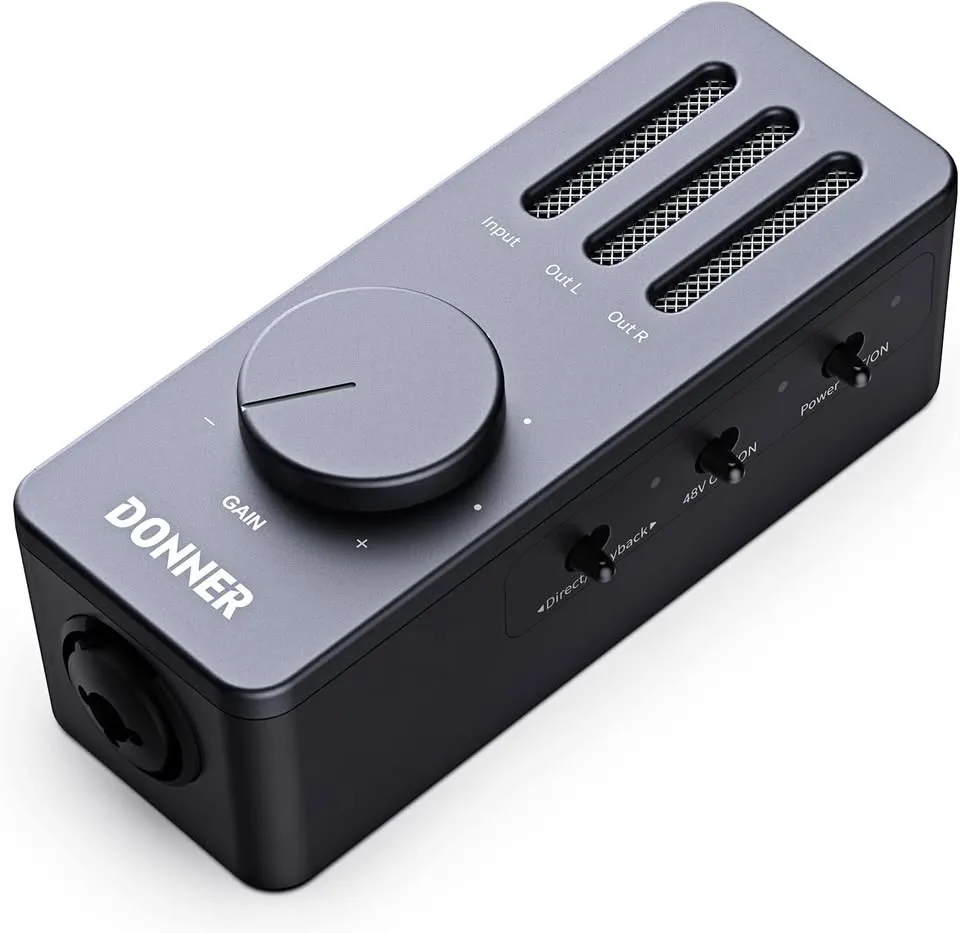 Donner Audio Interface, Portable USB Audio Interface thumbnail