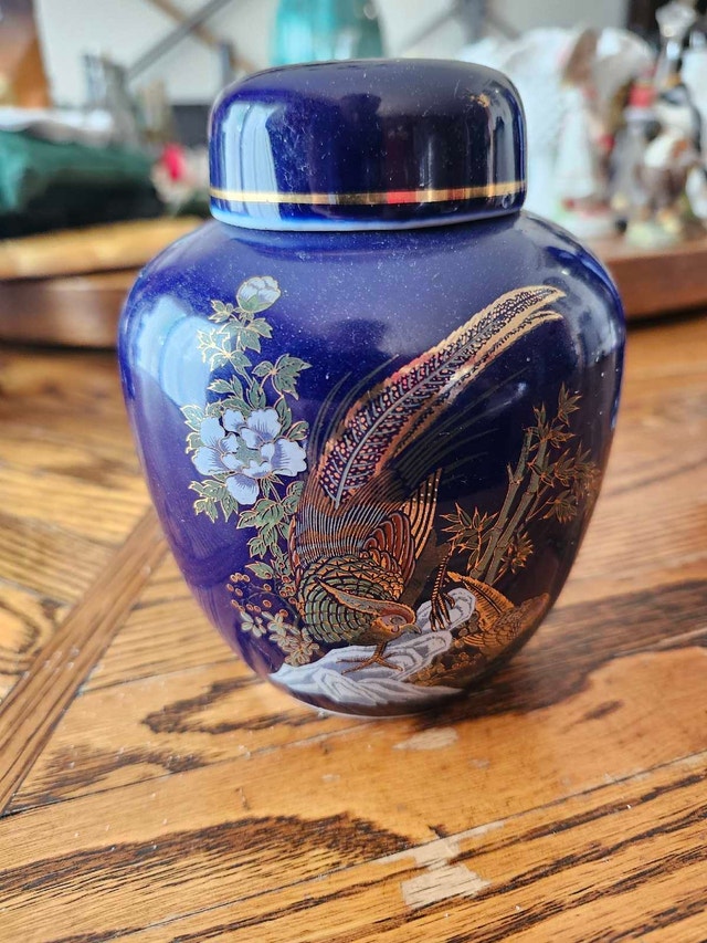 Cobalt Blue Pheasant Porcelain Set ⚽ - photo 2