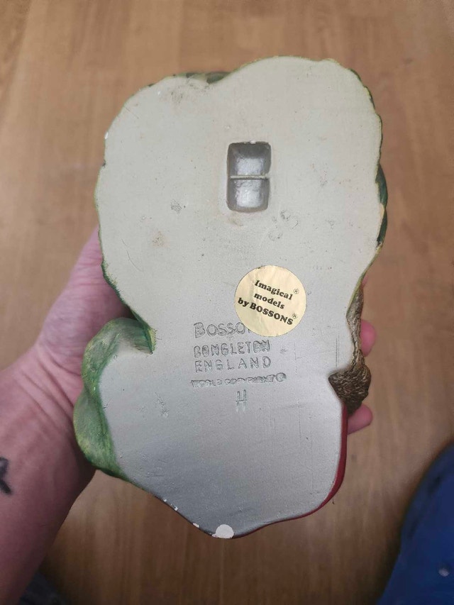 Vintage Bossons Chalkware Wall Plaque ⚽ - photo 2