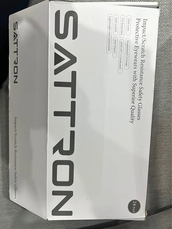 SATTRON Impact/Scratch Resistance Safety Glasses