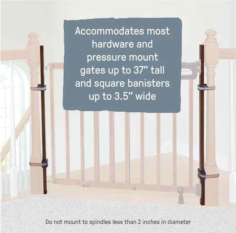 Summer Infant Banister-to-Banister Gate Mounting Kit - photo 3