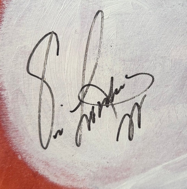Eric Lindros Signed Rob MacDougall Painting - photo 3
