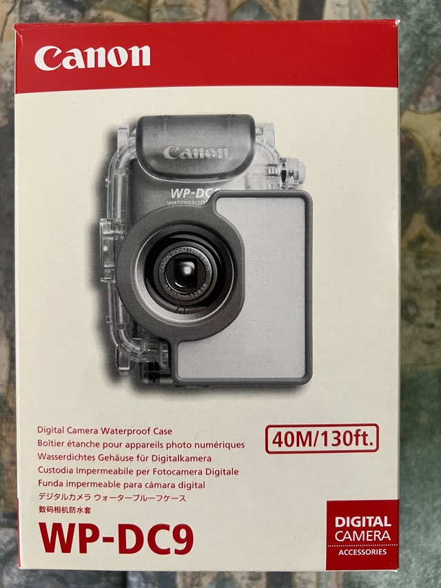 Canon WP-DC9 WaterProof Dive Case for PowerShot SD-800IS