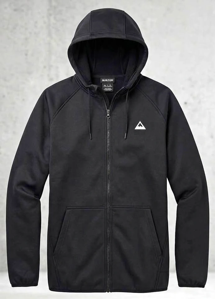 Burton Men’s Full-Zip Technical Fleece Hoodie - Size XXL
