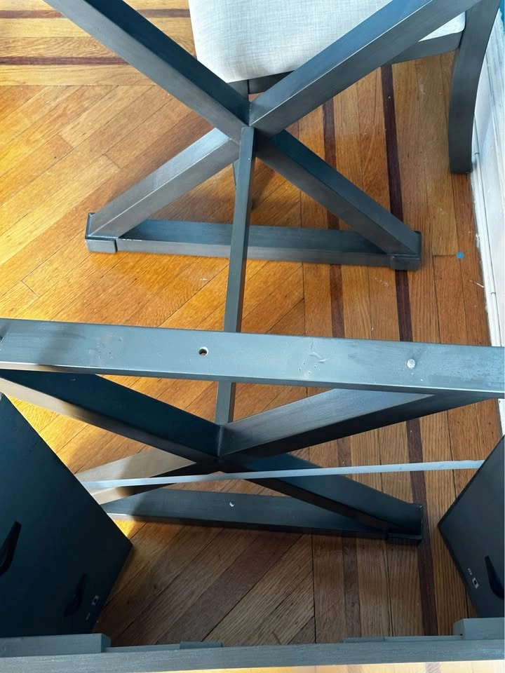 Dining table with 2 chairs - photo 3