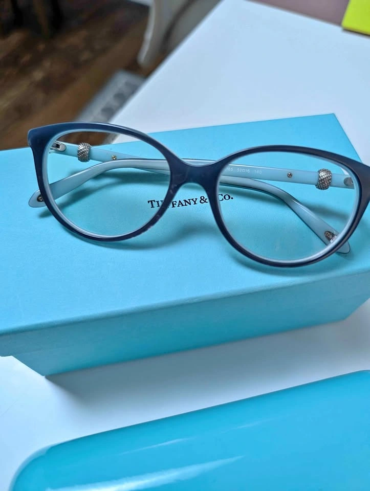 Tiffany Glasses with Case, bag, booklet etc