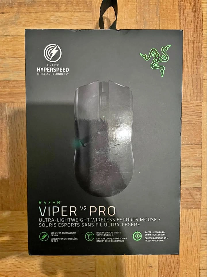 PARTS OR FIXABLE Viper V2 Pro Black