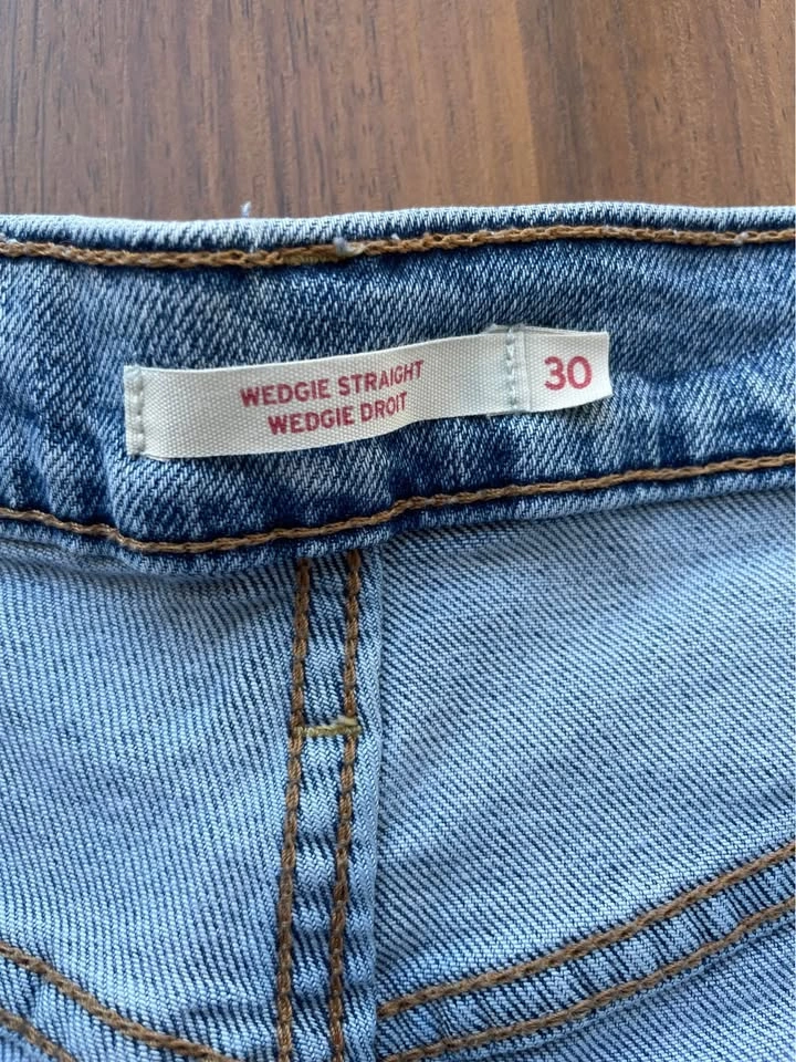 Levis Womens Wedge Straight 30 - photo 3