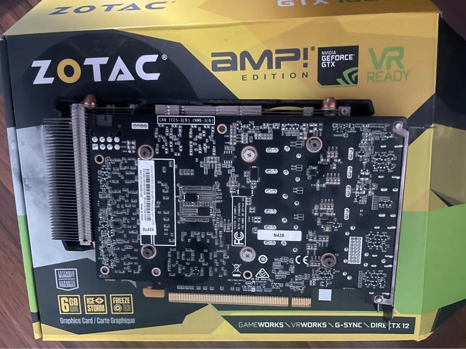ZOTAC 1060 6GB GPU - photo 4
