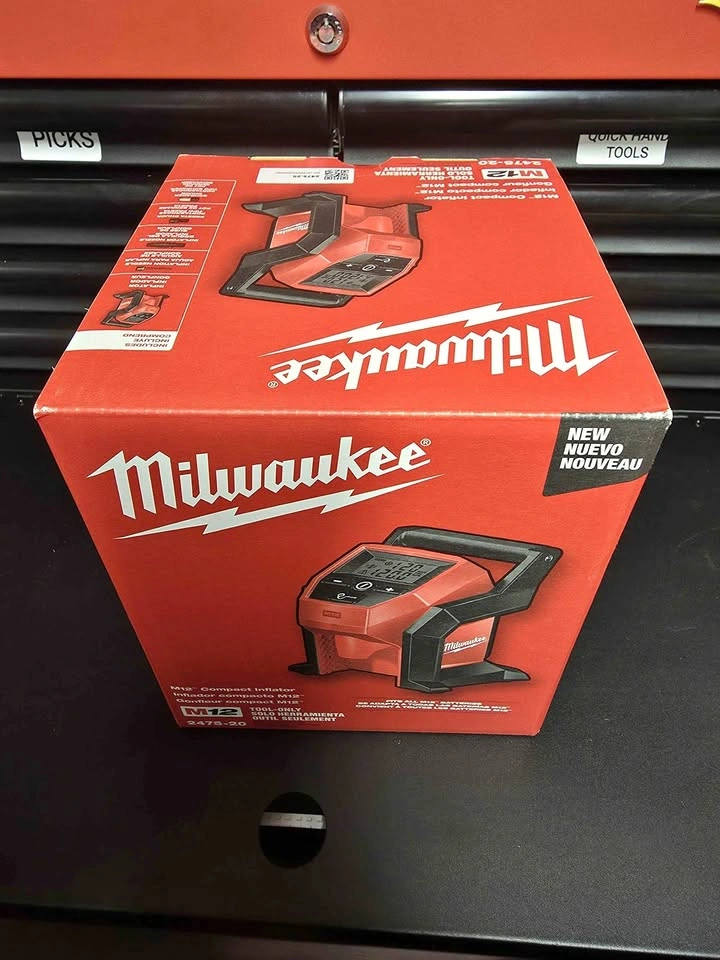 Milwaukee m12 compact inflator